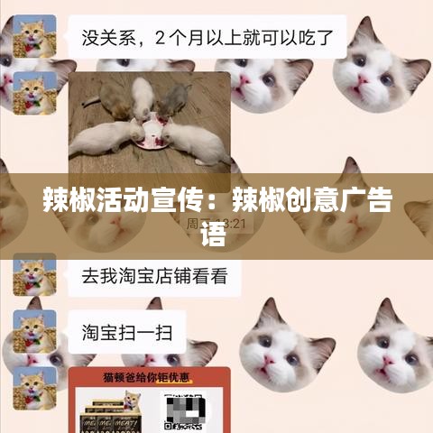 辣椒活動宣傳：辣椒創(chuàng)意廣告語 