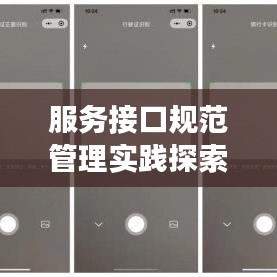 服務(wù)接口規(guī)范管理實(shí)踐探索，打造高效、安全的應(yīng)用接口體系