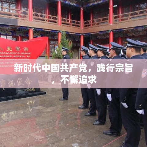 新時代中國共產(chǎn)黨，踐行宗旨，不懈追求