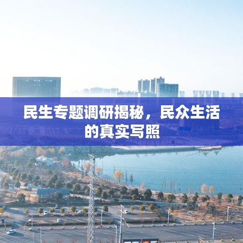 民生專題調(diào)研揭秘，民眾生活的真實寫照