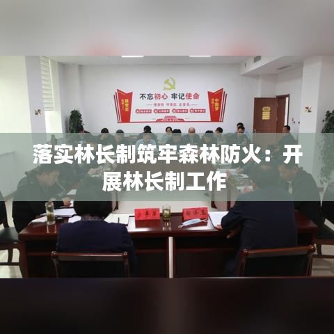 落實(shí)林長制筑牢森林防火：開展林長制工作 