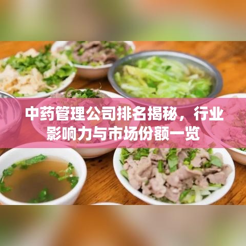 中藥管理公司排名揭秘，行業(yè)影響力與市場份額一覽