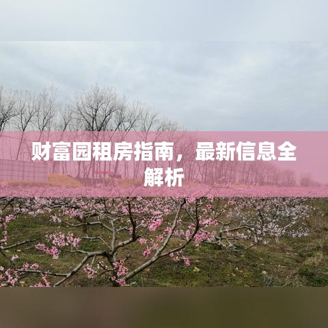 財富園租房指南，最新信息全解析