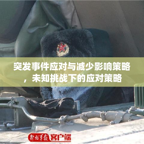突發(fā)事件應(yīng)對(duì)與減少影響策略，未知挑戰(zhàn)下的應(yīng)對(duì)策略