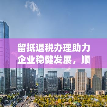 留抵退稅辦理助力企業(yè)穩(wěn)健發(fā)展，順暢高效獲贊！
