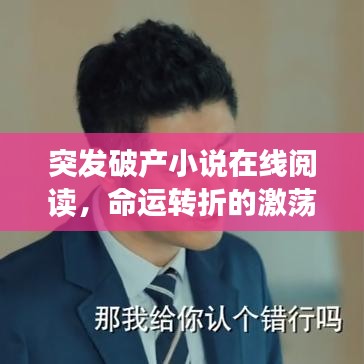 突發(fā)破產(chǎn)小說在線閱讀，命運轉(zhuǎn)折的激蕩之旅探索