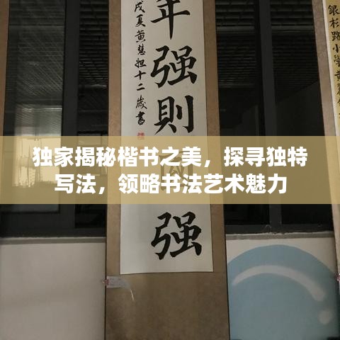 獨(dú)家揭秘楷書之美，探尋獨(dú)特寫法，領(lǐng)略書法藝術(shù)魅力