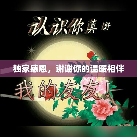 獨(dú)家感恩，謝謝你的溫暖相伴