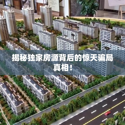 揭秘獨家房源背后的驚天騙局真相！