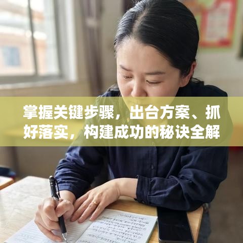 掌握關(guān)鍵步驟，出臺方案、抓好落實，構(gòu)建成功的秘訣全解析
