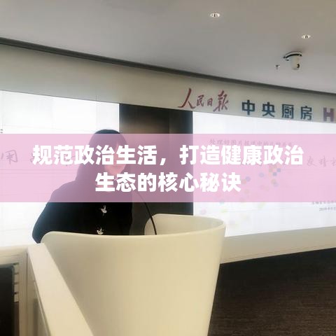 規(guī)范政治生活，打造健康政治生態(tài)的核心秘訣