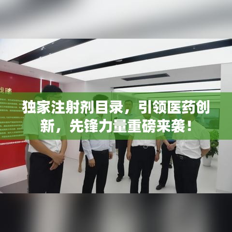 獨(dú)家注射劑目錄，引領(lǐng)醫(yī)藥創(chuàng)新，先鋒力量重磅來襲！