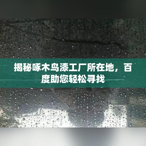 揭秘啄木鳥漆工廠所在地，百度助您輕松尋找