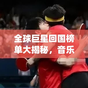 全球巨星回國榜單大揭秘，音樂、影視、體育領域最閃耀明星齊聚一堂