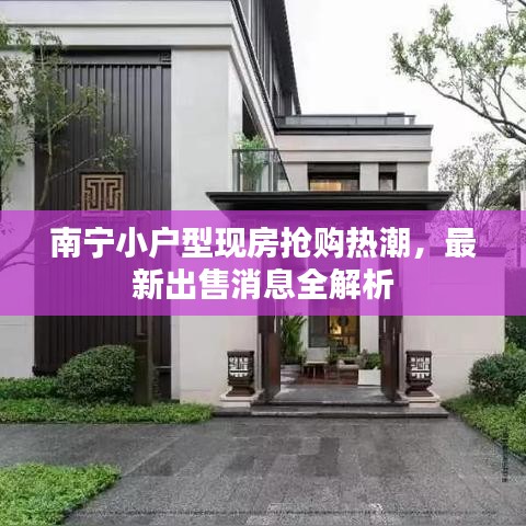 南寧小戶型現(xiàn)房搶購熱潮，最新出售消息全解析