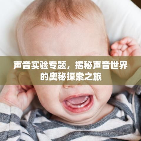 聲音實驗專題，揭秘聲音世界的奧秘探索之旅