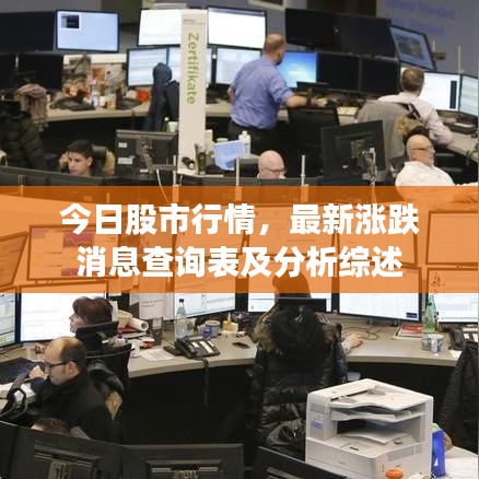 今日股市行情，最新漲跌消息查詢表及分析綜述